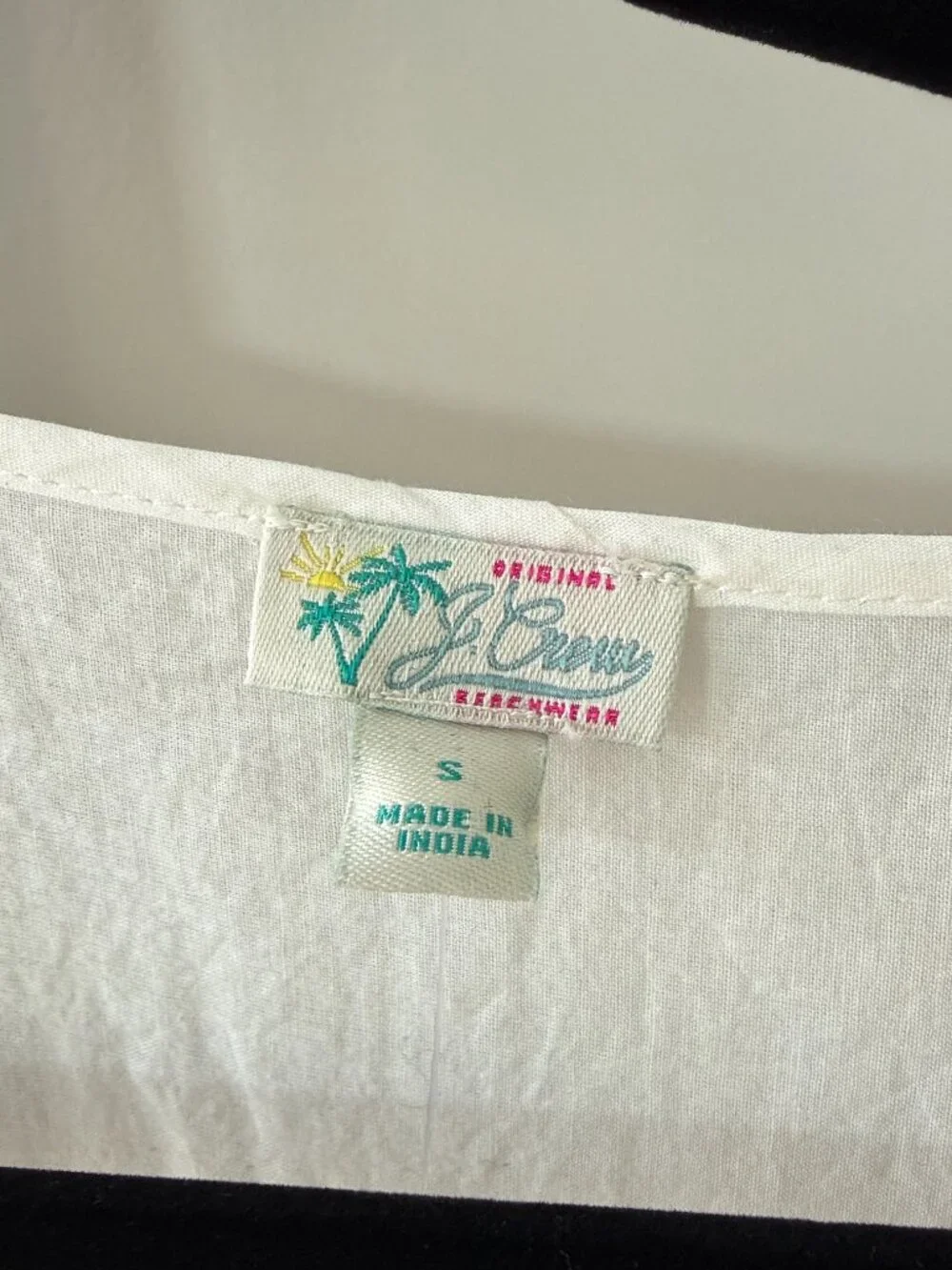 J.Crew Beachwear Tiered Maxi Dress Ivory Size S NWT — Style AY406